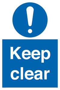 Keep clear