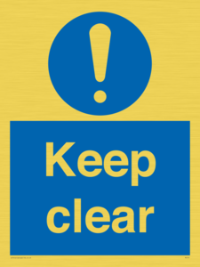 Keep clear