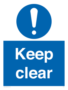 Keep clear