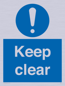 Keep clear