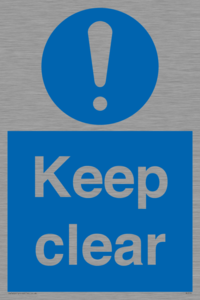 Keep clear