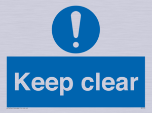 Keep clear