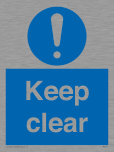 Keep clear