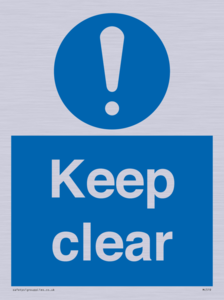 Keep clear