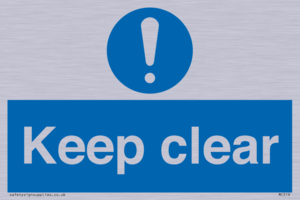 Keep clear