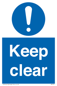 Keep clear