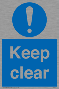 Keep clear