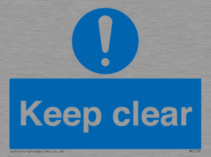 Keep clear