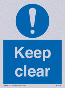 Keep clear
