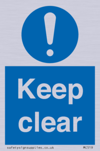 Keep clear