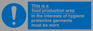 Food production hygiene PPE
