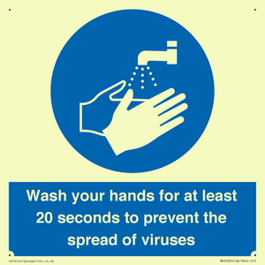 Wash your hands for 20 seconds - MH5932