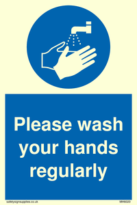 Please wash your hands regularly