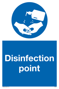 Disinfection point