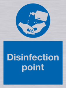 Disinfection point