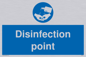 Disinfection point