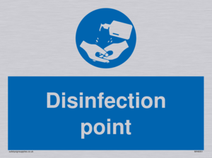 Disinfection point