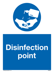 Disinfection point