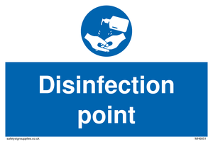 Disinfection point