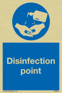 Disinfection point
