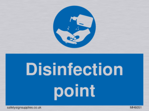 Disinfection point