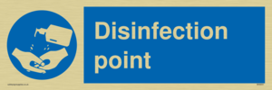 Disinfection point