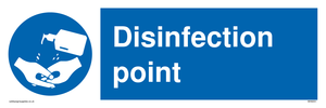 Disinfection point