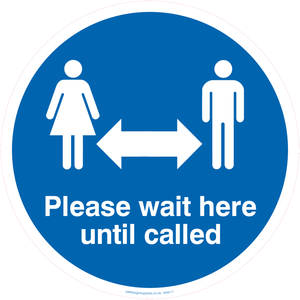 please wait here to be called