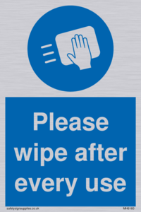 Please wipe after every use