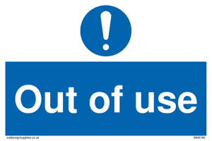 Out of Use