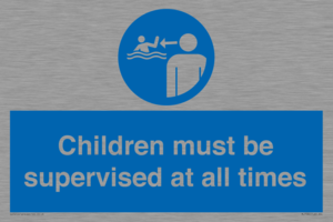 Children must be supervised at all times