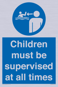 Children must be supervised at all times