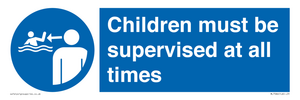 Children must be supervised at all times