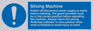 slicing machine rules
