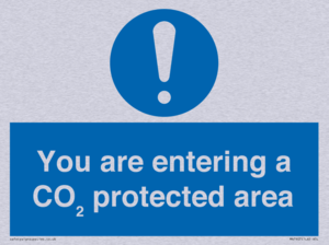 You are entering a CO₂ protected area