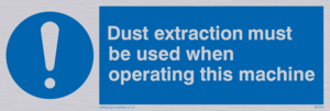 Dust extraction this machine