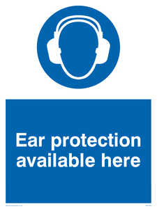Ear protection available here