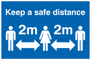 Keep a safe distance