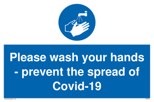 Please wash your hands