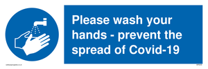 Please wash your hands 