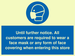 Until further notice