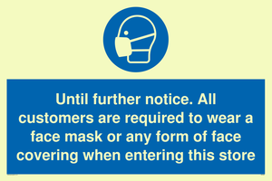 Until further notice