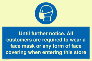 Until further notice