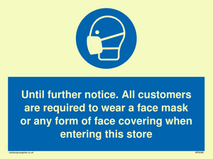 Until further notice