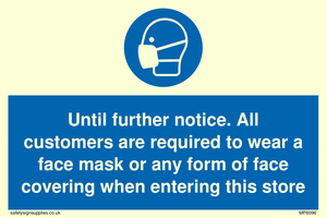 Until further notice