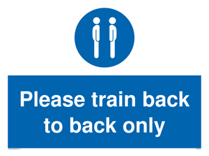Please train back to back only
