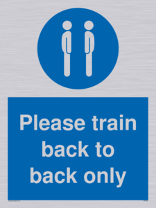 Please train back to back only