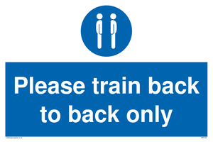 Please train back to back only