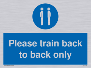 Please train back to back only
