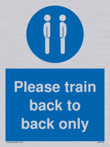 Please train back to back only